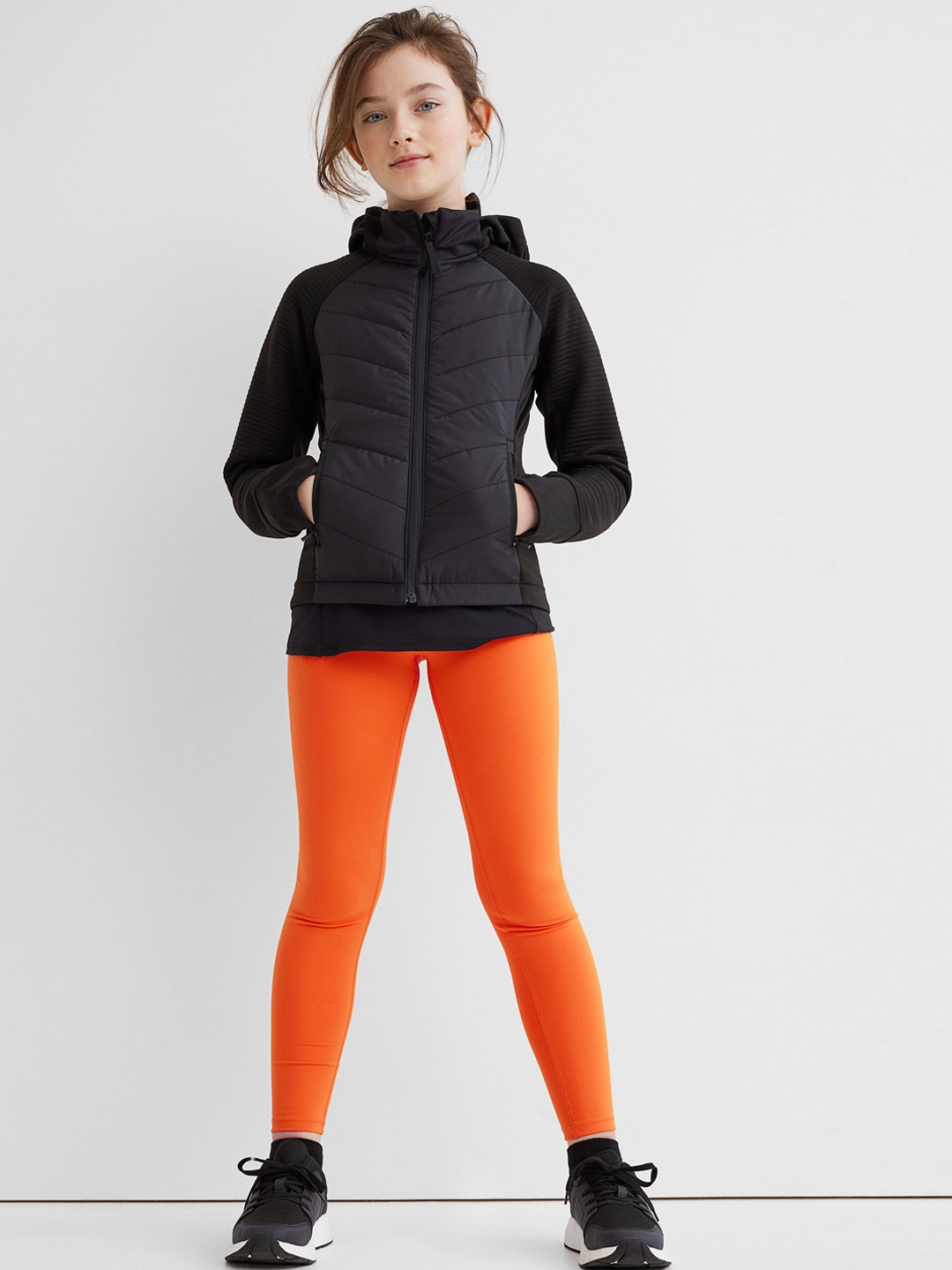 

H&M Girls Orange Sports Leggings
