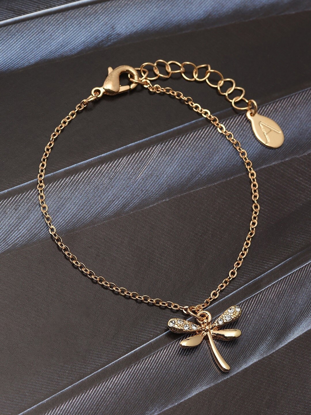 

Accessorize London Women Gold-Toned Dragonfly Bracelet