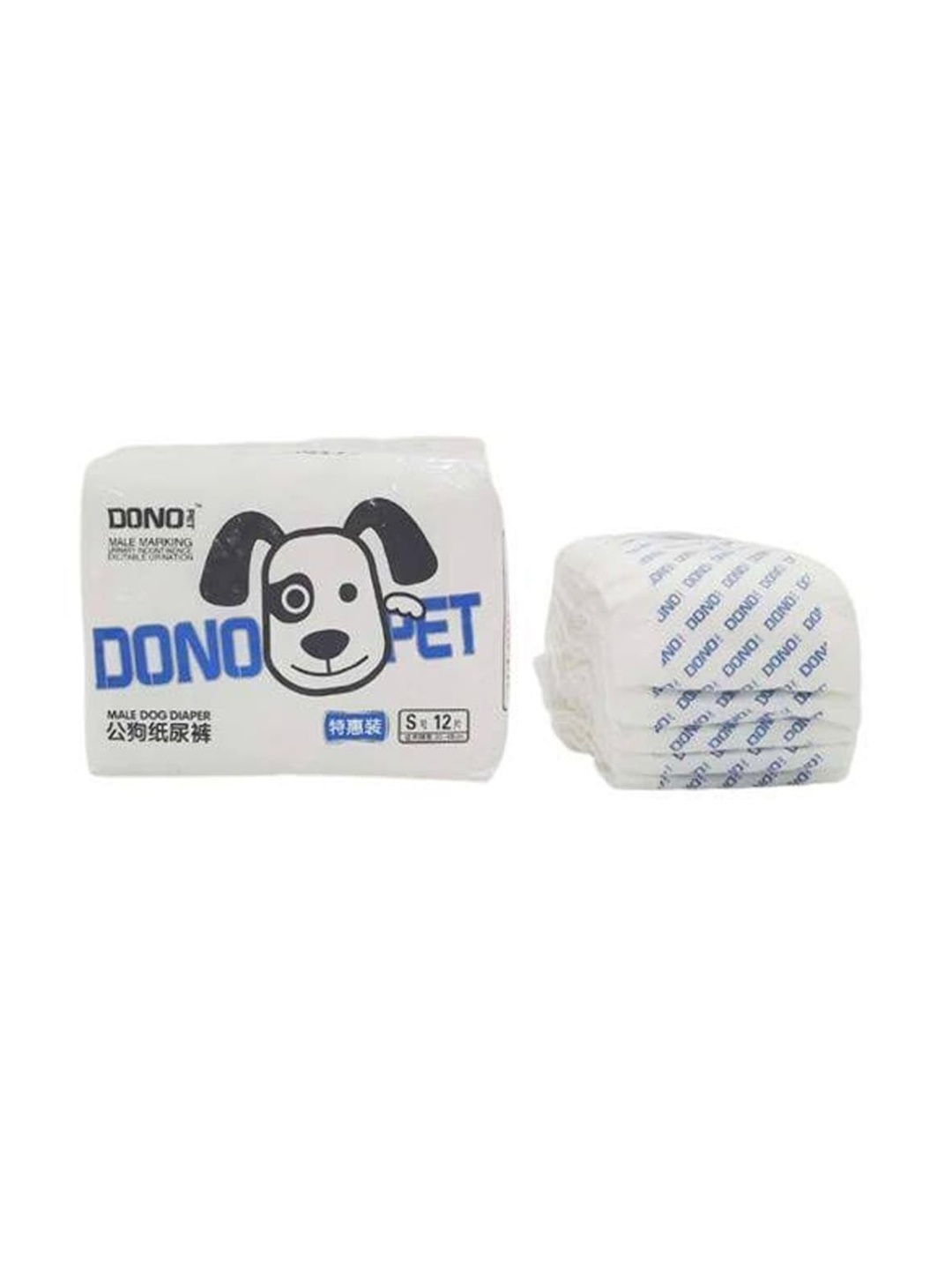 

Emily pets Set Of 12 White Solid Disposable Dog Training Pads