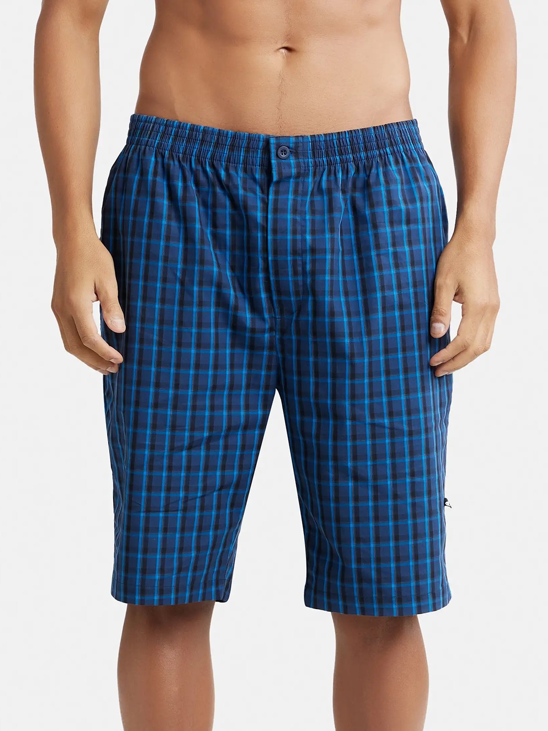 

Jockey Men Multicoloured Checked Shorts, Multi