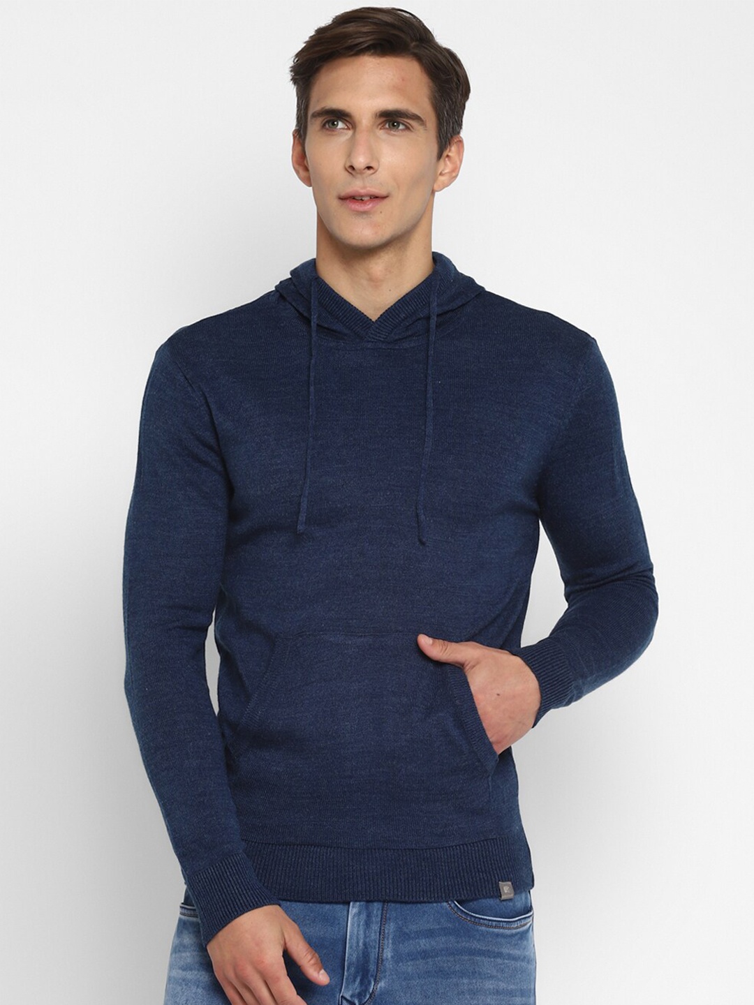 

Red Chief Men Navy Blue Pullover