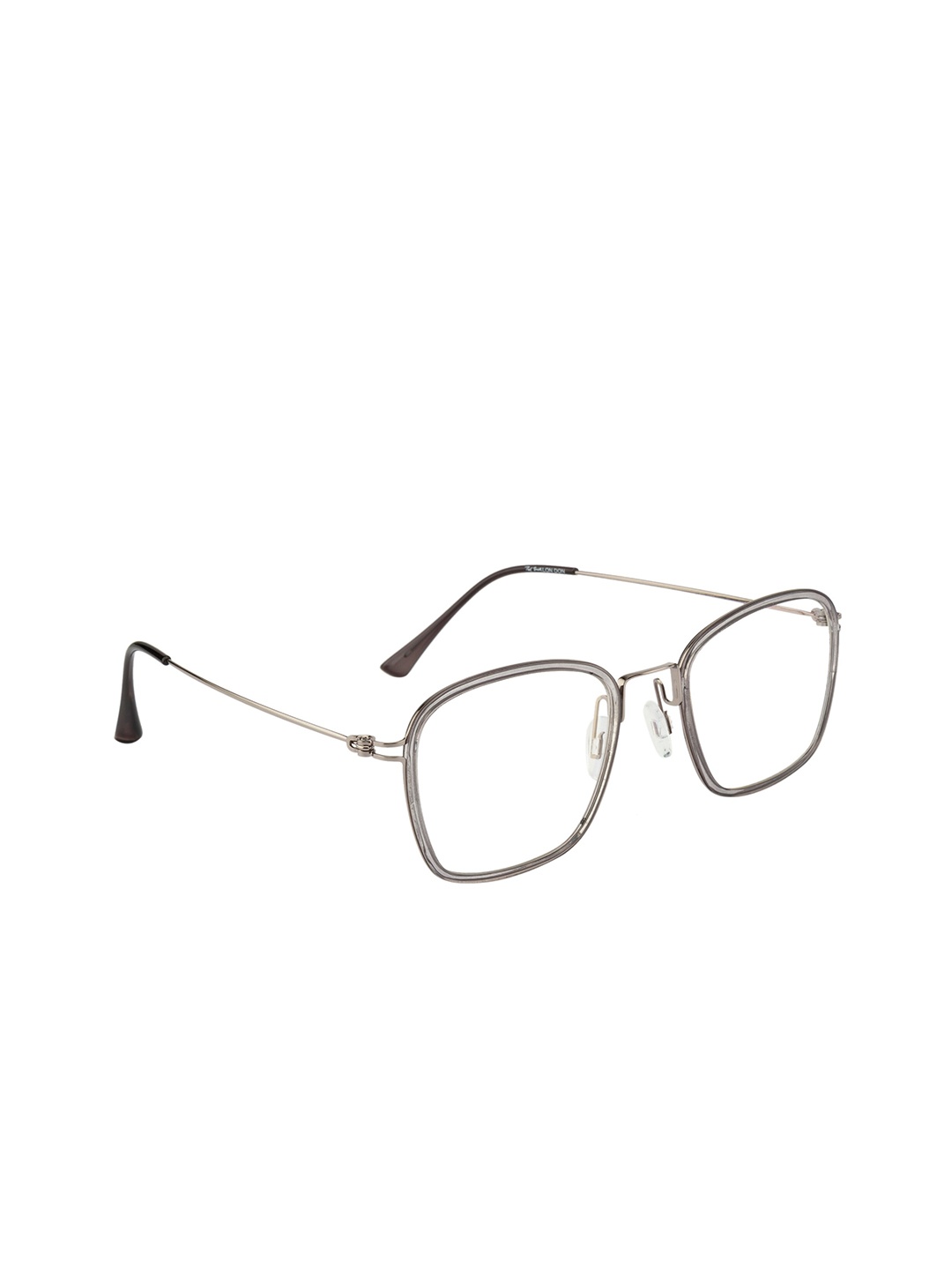 

Ted Smith Unisex Grey Full Rim Wayfarer Frames Eyeglasses