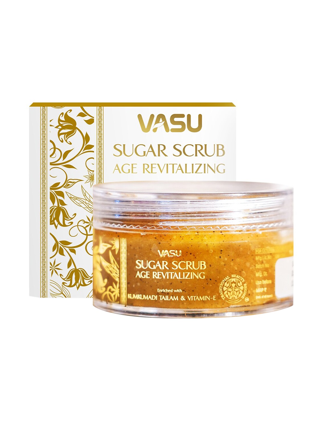 

VASU Age Revitalizing Sugar Scrub 50ml, Transparent