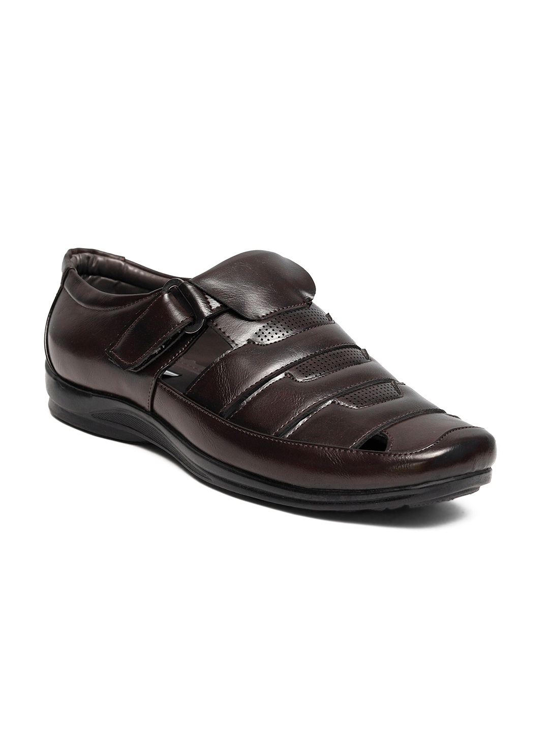 

Ferraiolo Men Brown Shoe-Style Sandals