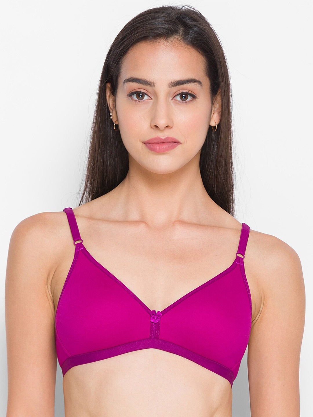 

Candyskin Magenta Non Padded Bra