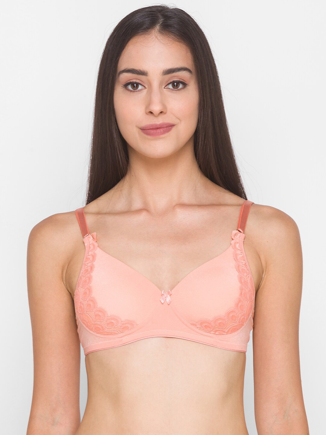 

Candyskin Orange Bra - Lightly Padded