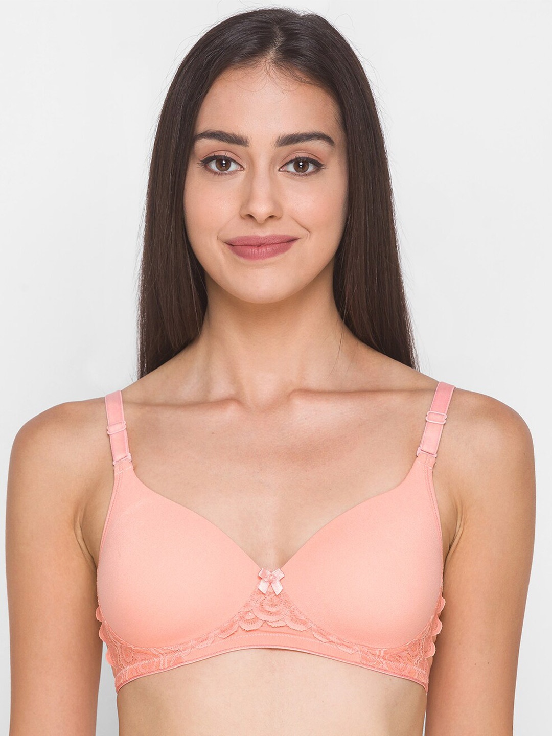 

Candyskin Orange Bra Lightly Padded