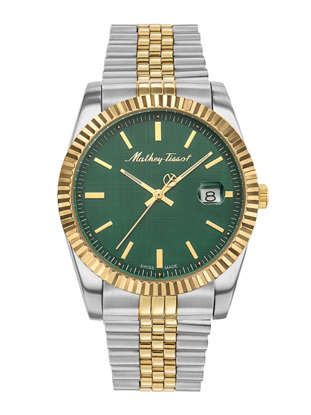 

Mathey-Tissot Men Swiss Made Quartz Analog Watch H810BV, Green
