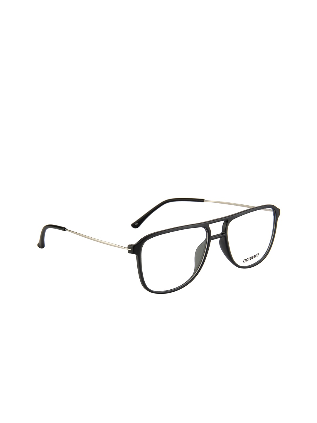 

Gold Berg Unisex Black Full Rim Aviator Frames Eyeglasses