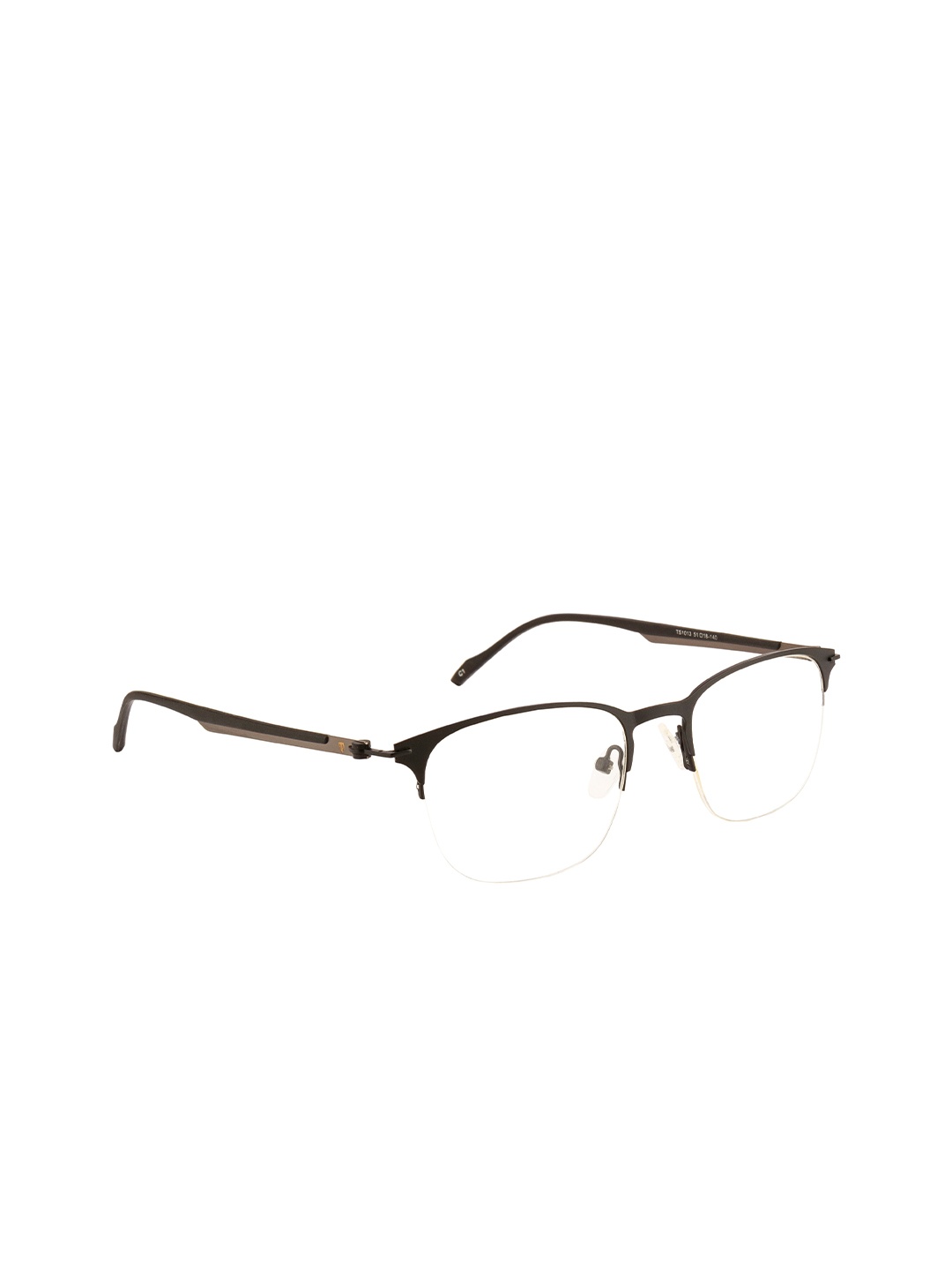

Ted Smith Unisex Black Half Rim Wayfarer Frames TSD-245_C1