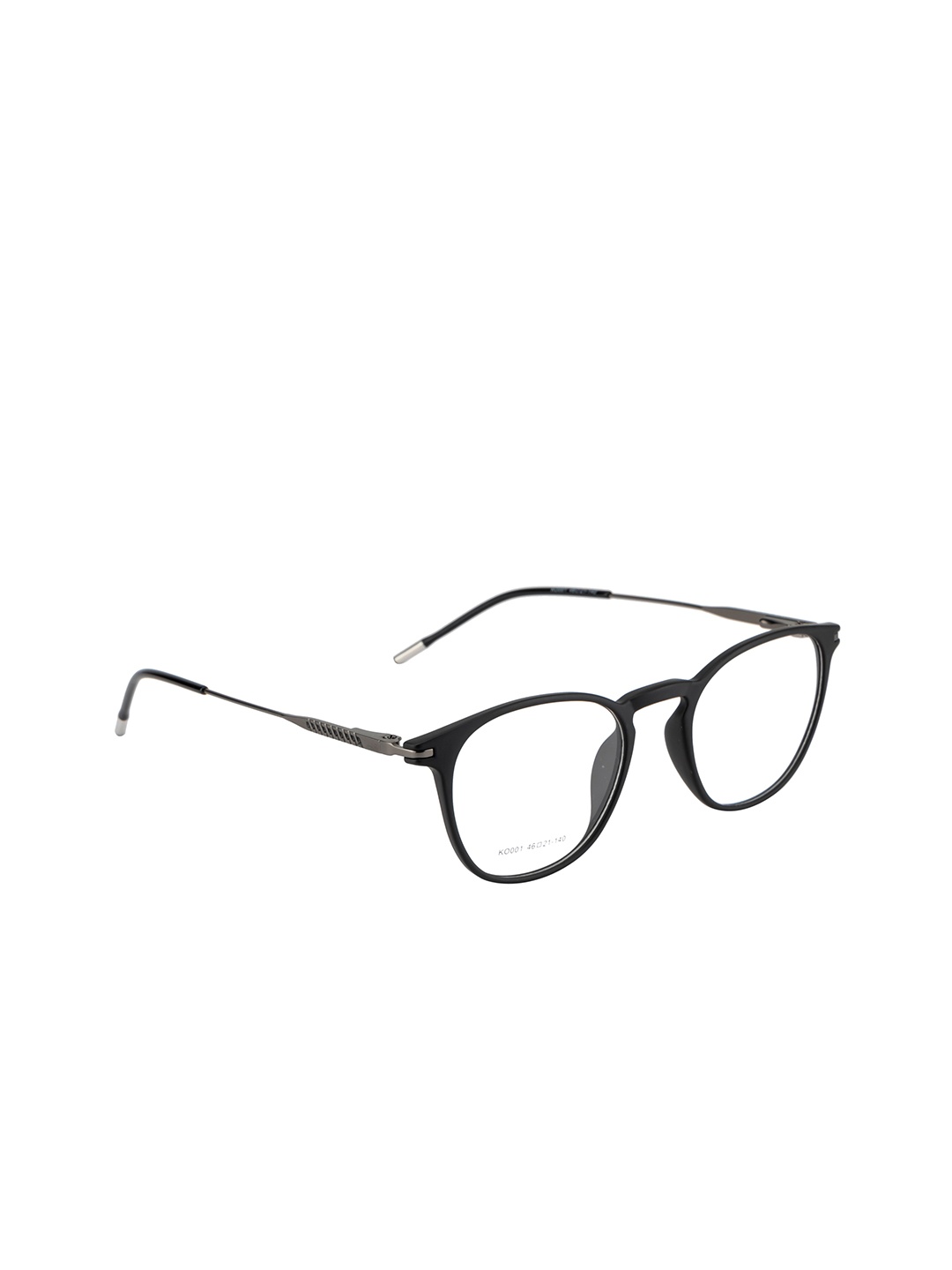 

Ted Smith Unisex Black Full Rim Wayfarer Frames Eyeglasses
