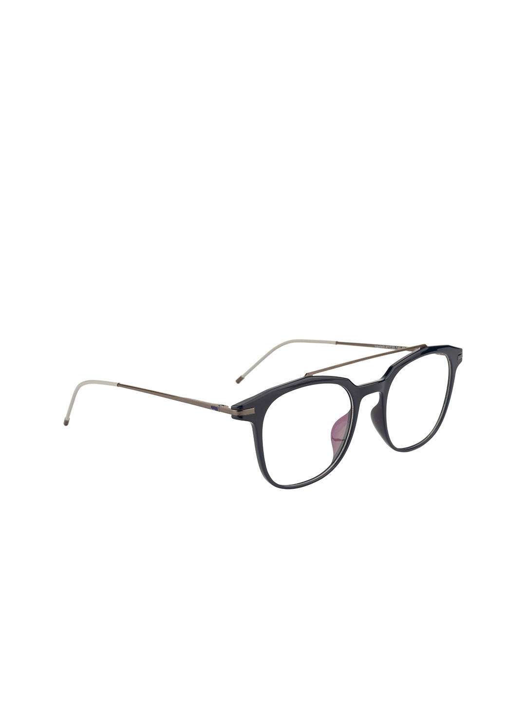 

Ted Smith Unisex Blue Full Rim Aviator Frames TSD-126_C5