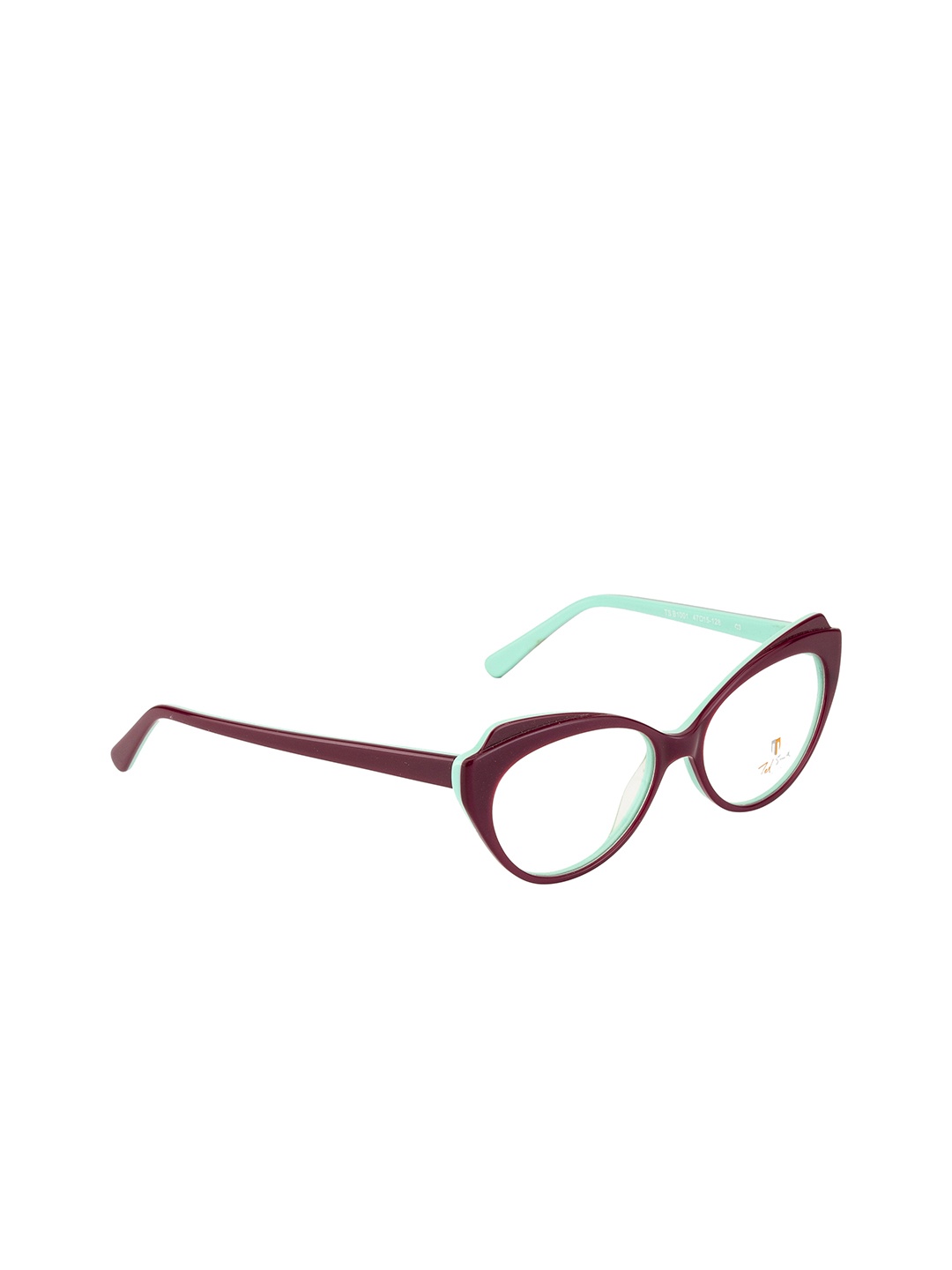 

Ted Smith Women Purple & Blue Colourblocked Full Rim Cateye Frames TSD-B1001_C3