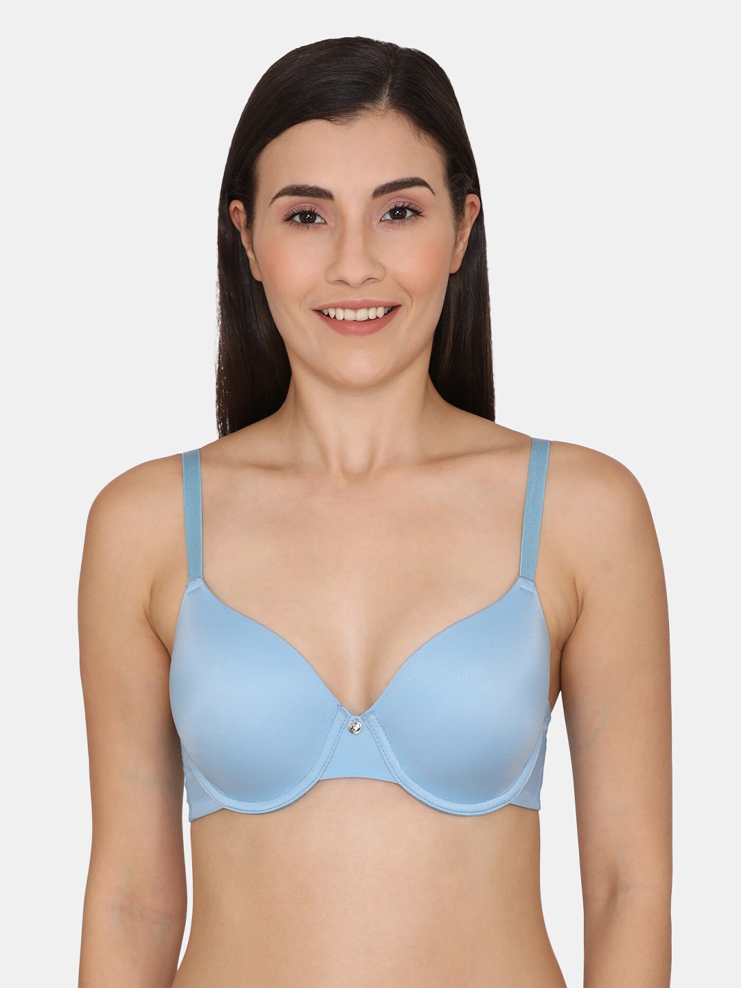 

Zivame Blue Bra Underwired Lightly Padded