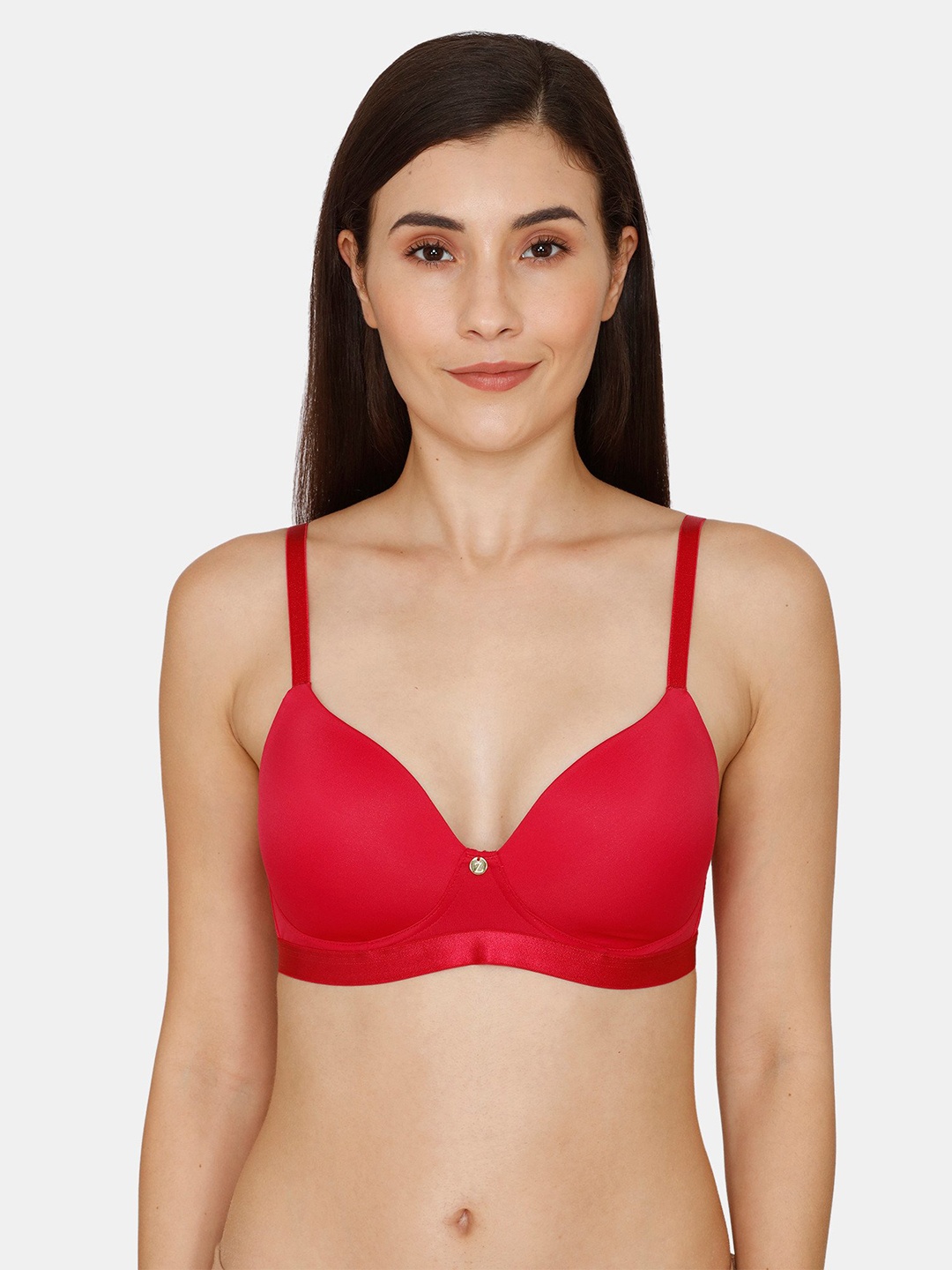 

Zivame Red Bra Lightly Padded Bra