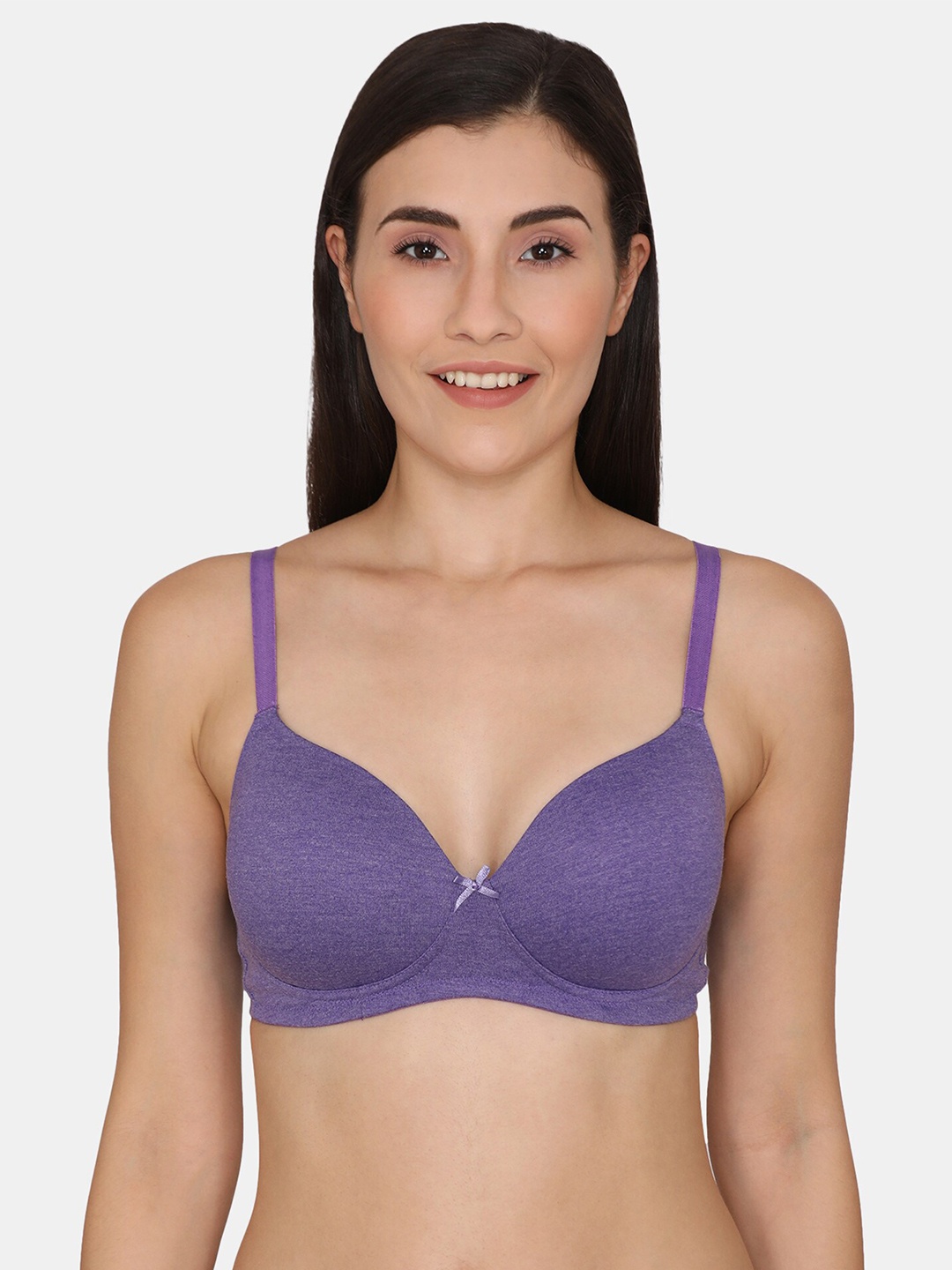 

Zivame Purple Bra Lightly Padded