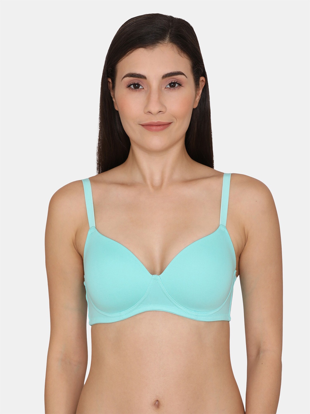 

Zivame Blue T-shirt Bra - Lightly Padded