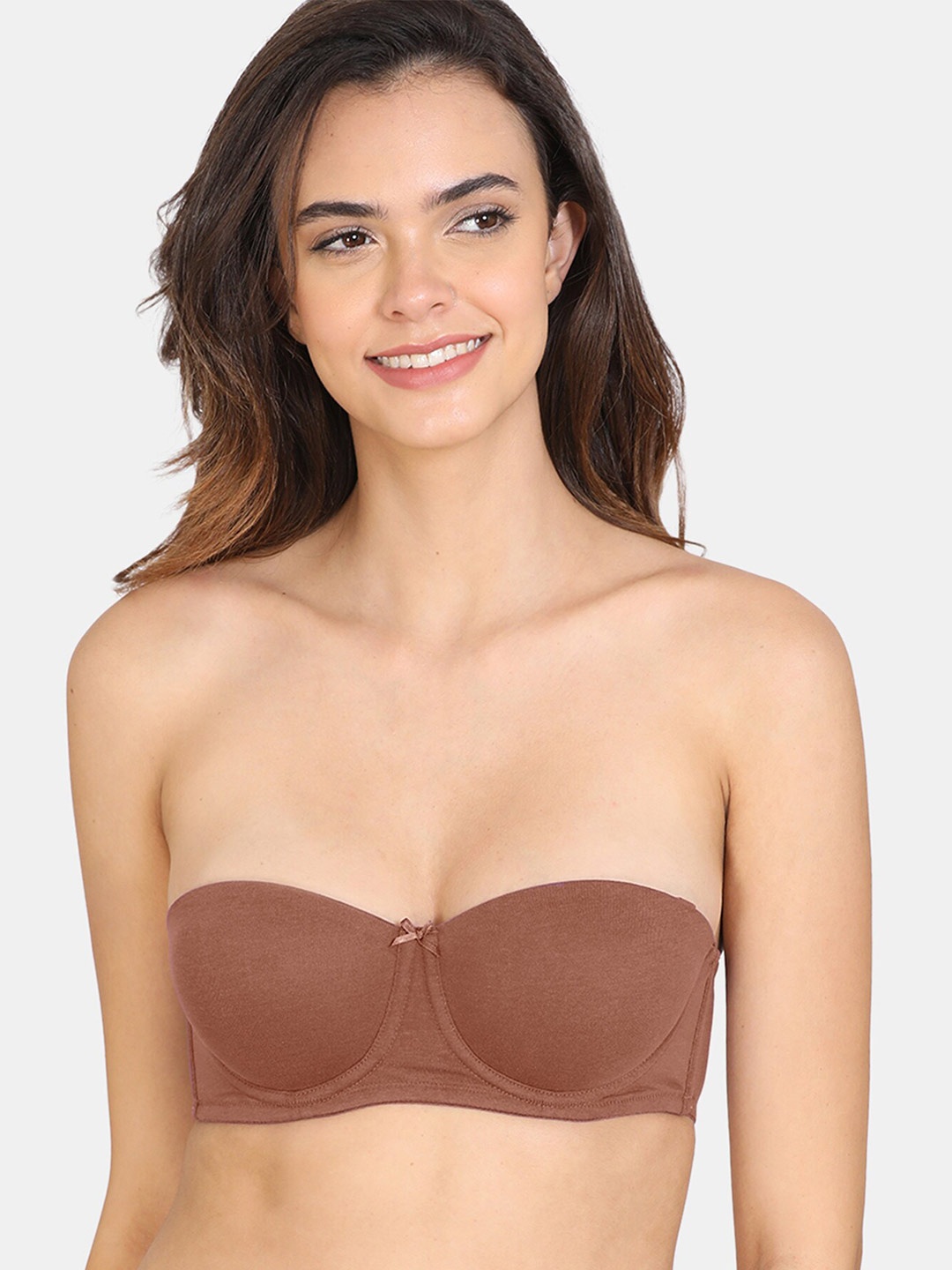 

Zivame Brown Bra Underwired Lightly Padded