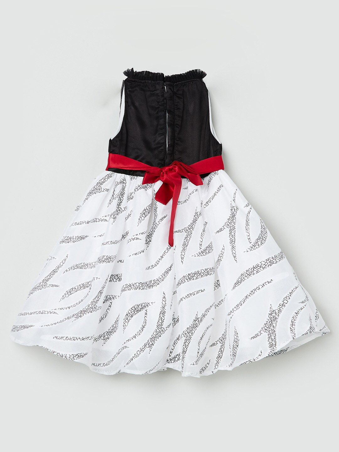 

max Black & White Printed Dress