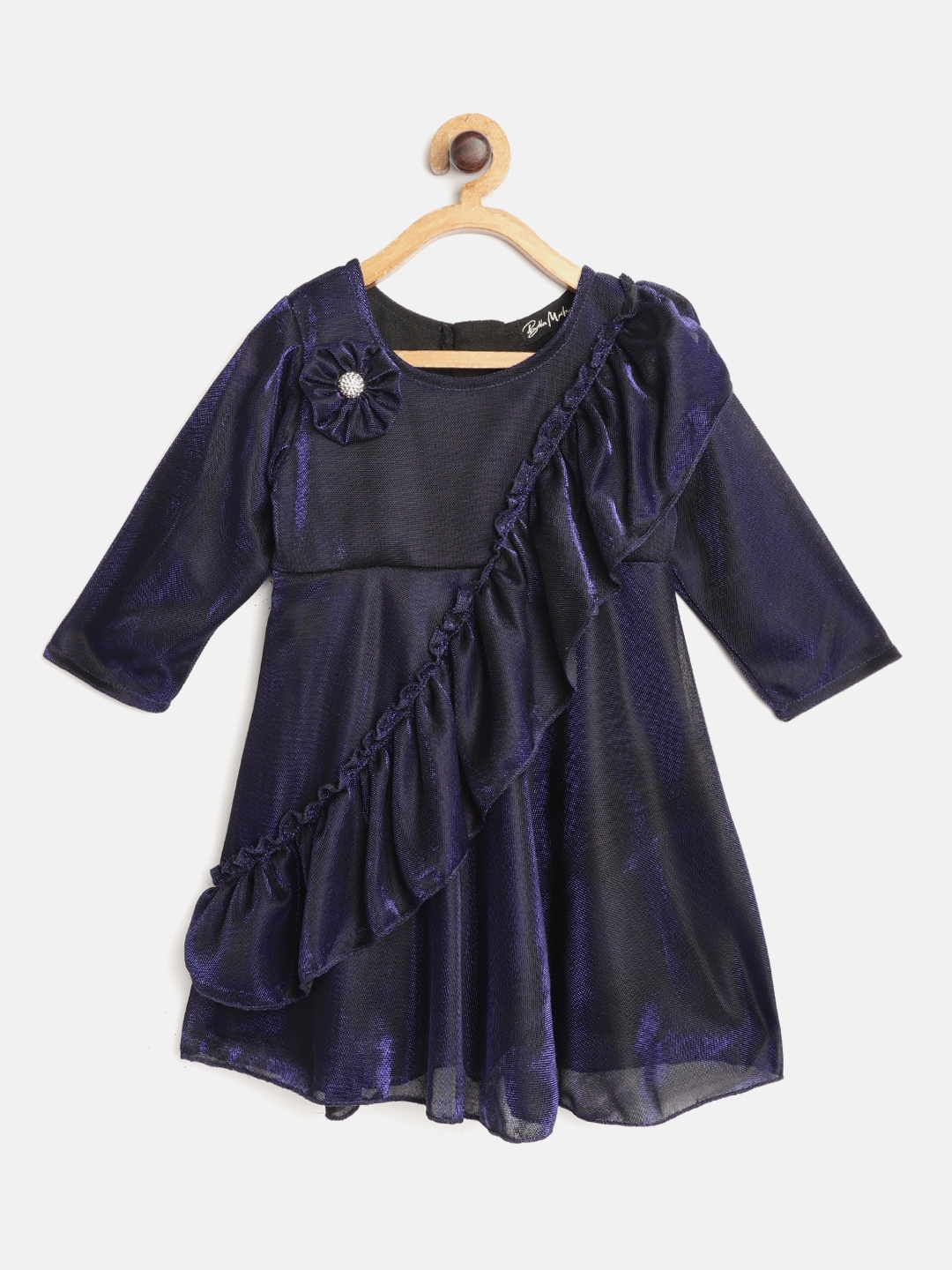 

Bella Moda Blue Fit and Flare Dress