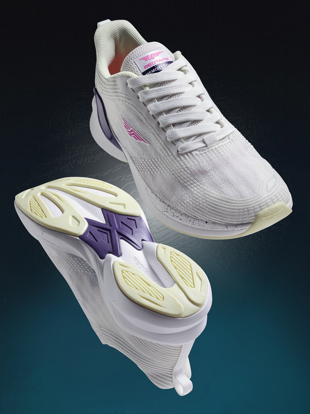 

Red Tape Women White Walking Shoes