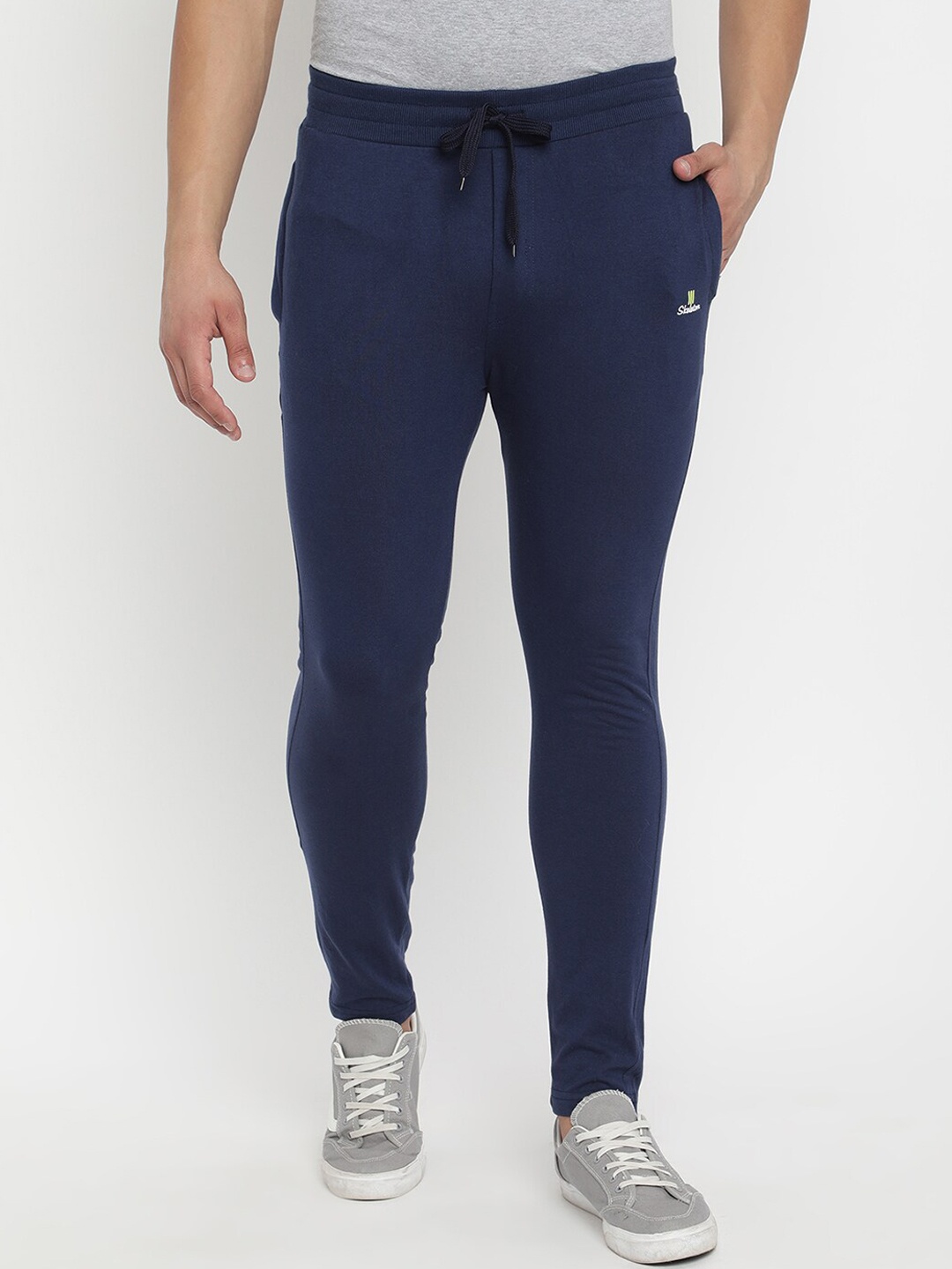 

V2 Value & Variety Men Navy Blue Solid Slim Fit Track Pants