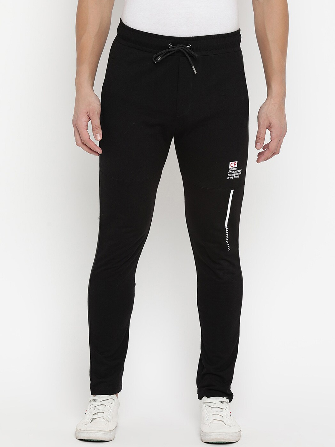 

V2 Value & Variety Men Black Solid Cotton Lounge Pants