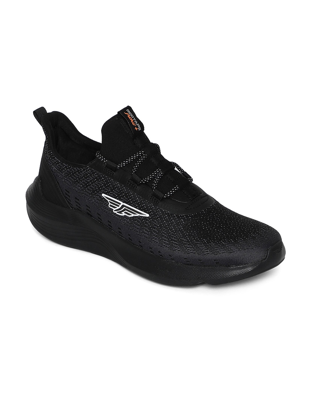 

Red Tape Men Black Mesh Walking Shoes