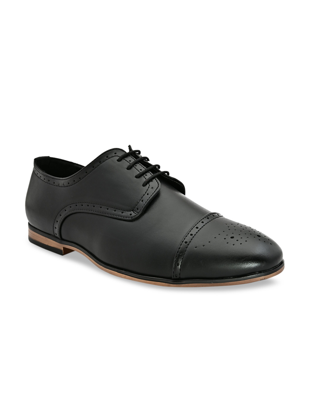 

San Frissco Men Black Formal Oxford Shoes