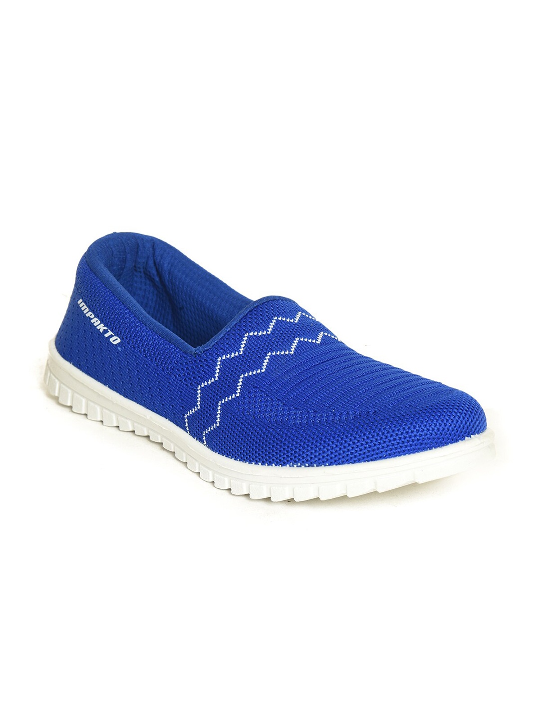 

IMPAKTO Women Blue Walking Non-Marking Shoes