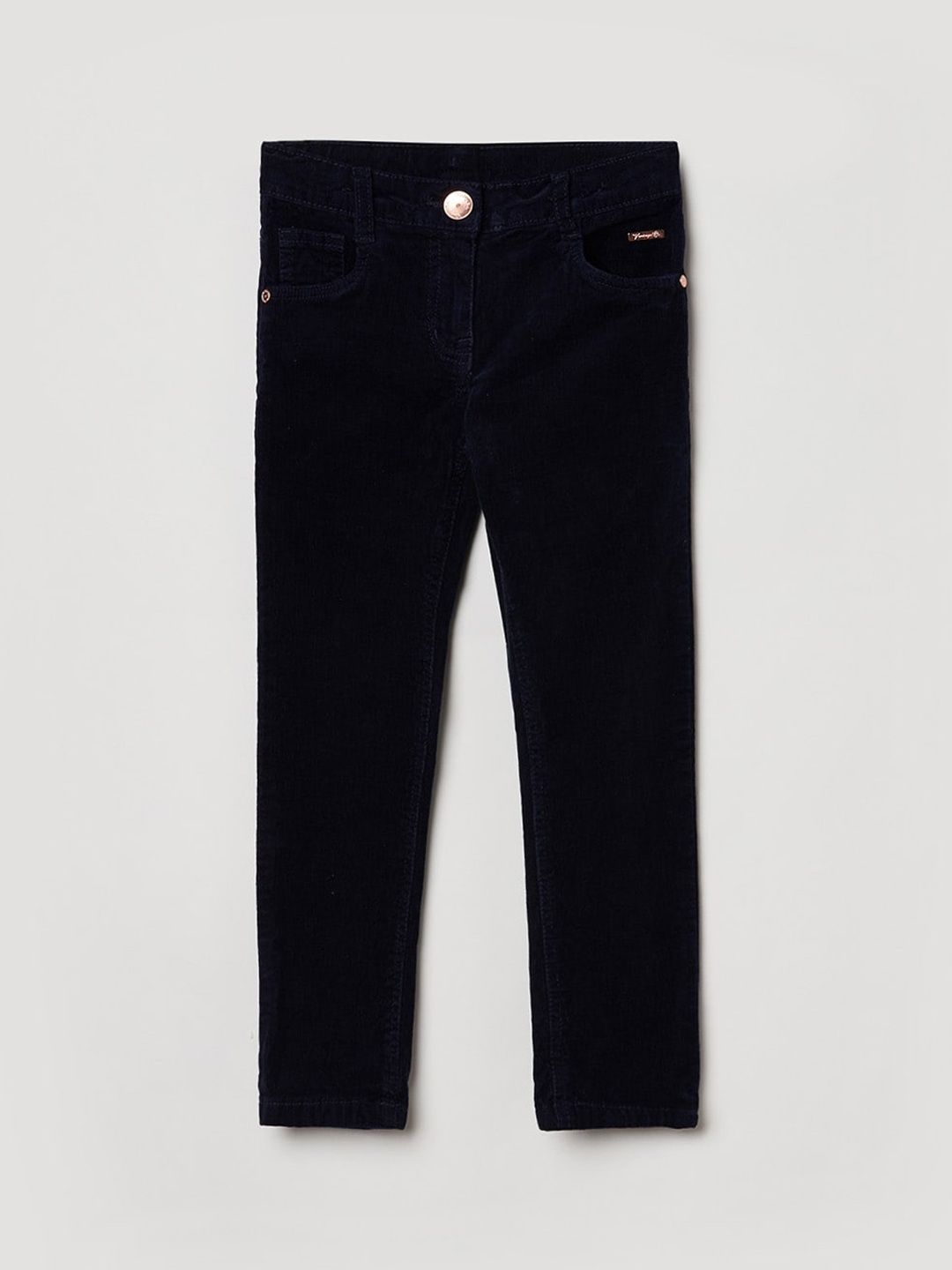 

max Girls Navy Blue Skinny Fit Jeans