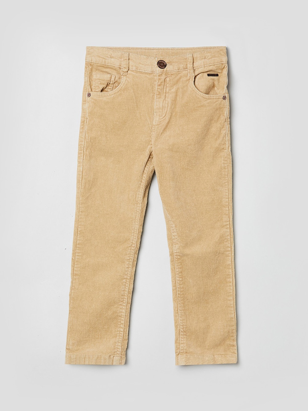 

max Boys Beige Trousers