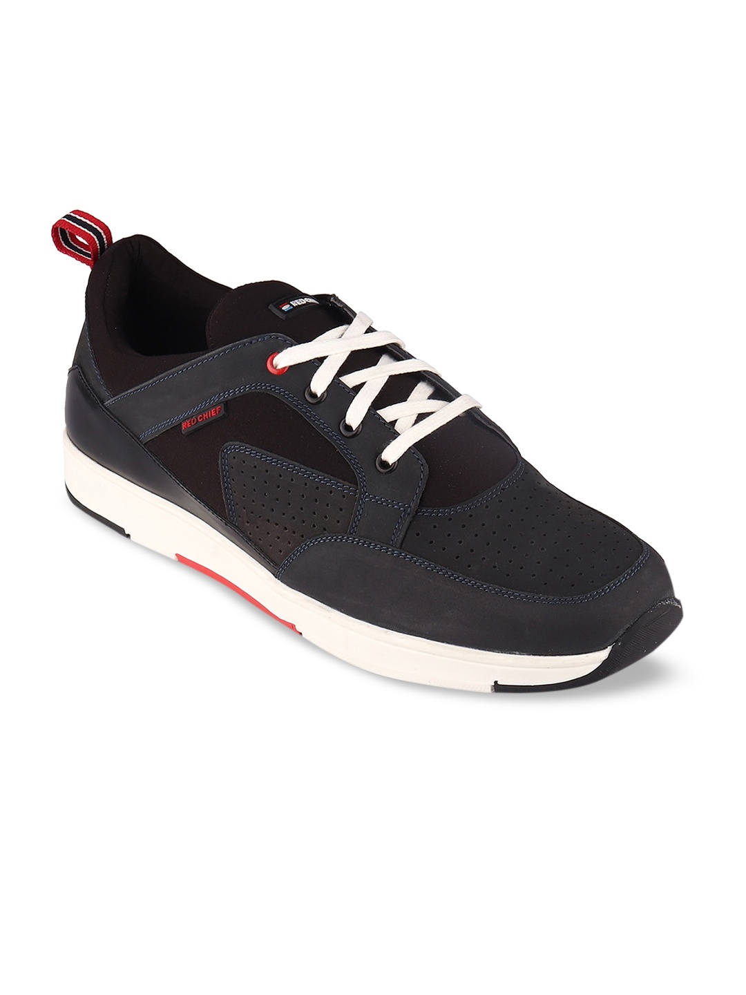 

Red Chief Men Blue Leather Sneakers