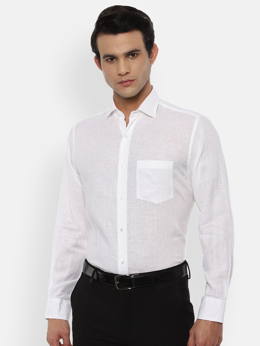 

Van Heusen Men White Formal Shirt