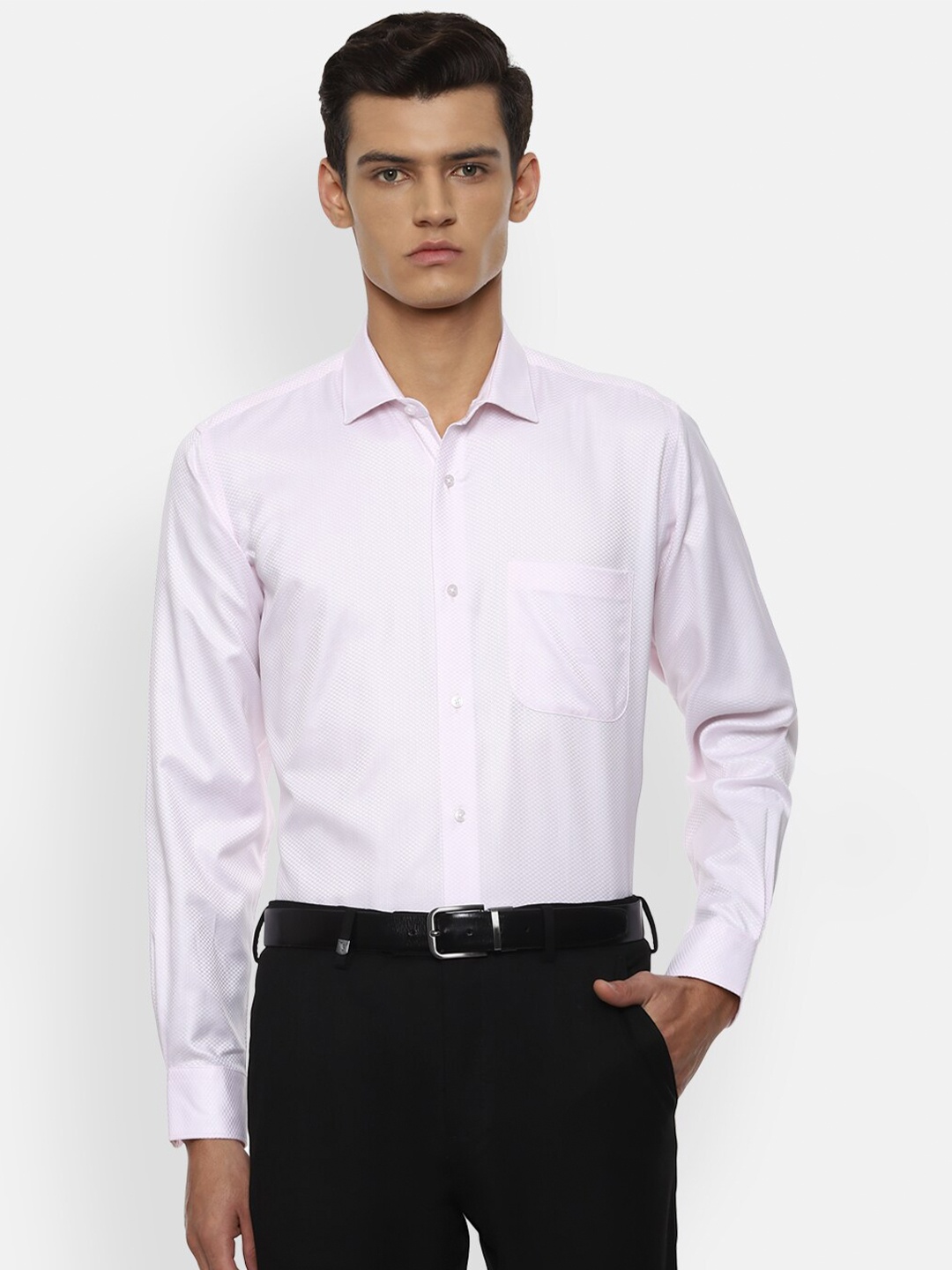 

Van Heusen Men Purple Formal Shirt
