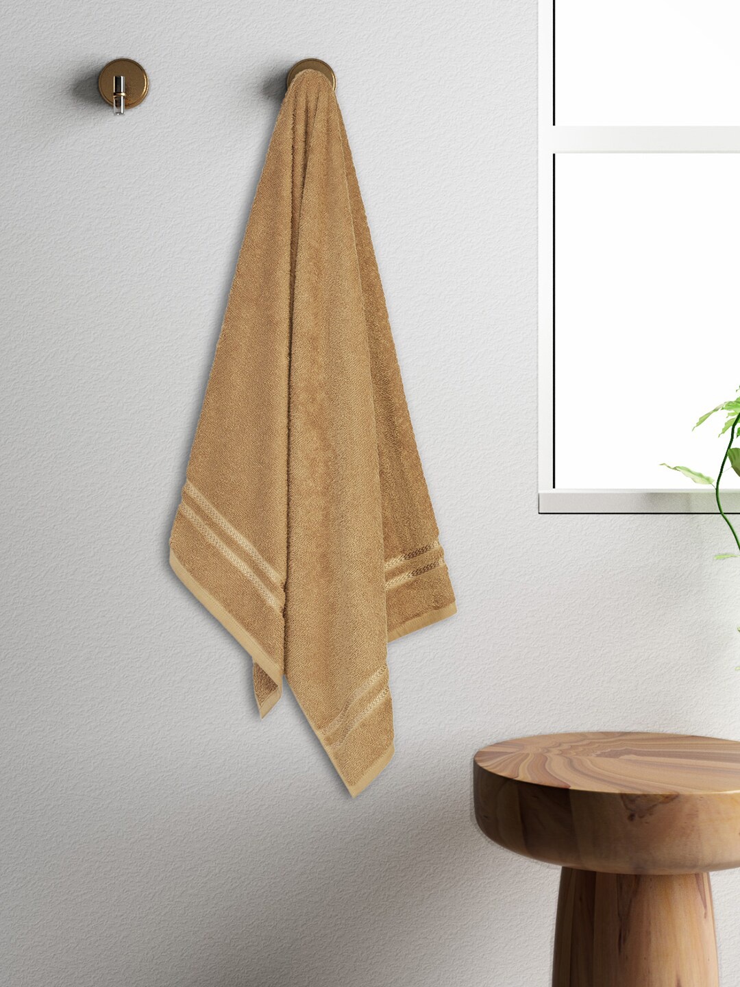 

Welspun Brown Solid 380 GSM 100% Cotton Bath Towel