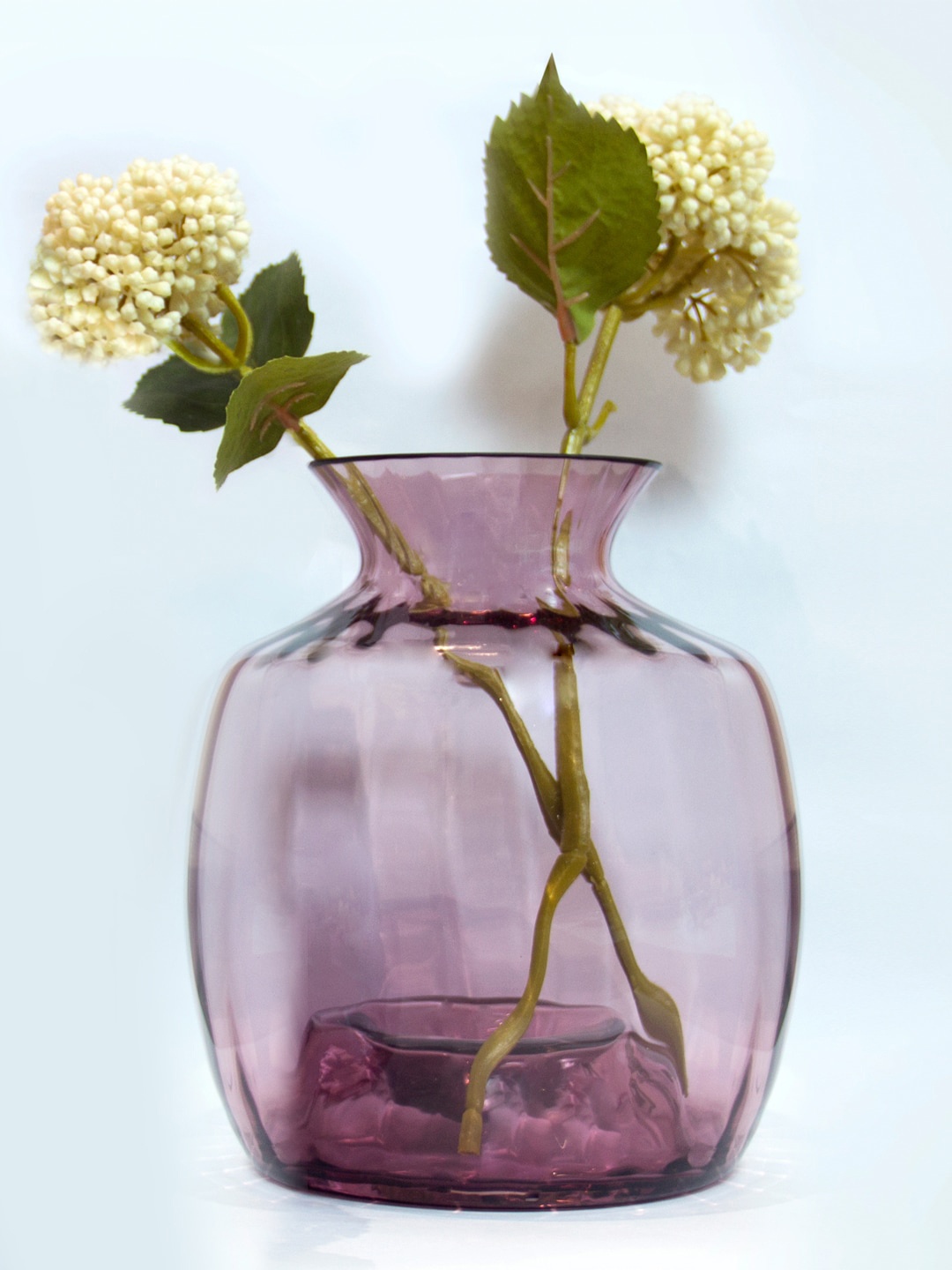 

DARTINGTON Purple Solid Crystal Flower Vase