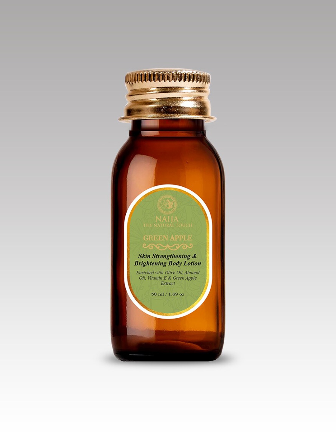 

NAIJA Green Apple Mini Body Lotion - 50ml, White