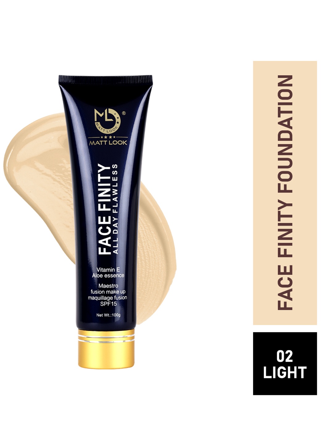 

MATTLOOK Face Finity Foundation with SPF 15 - Light, Pink