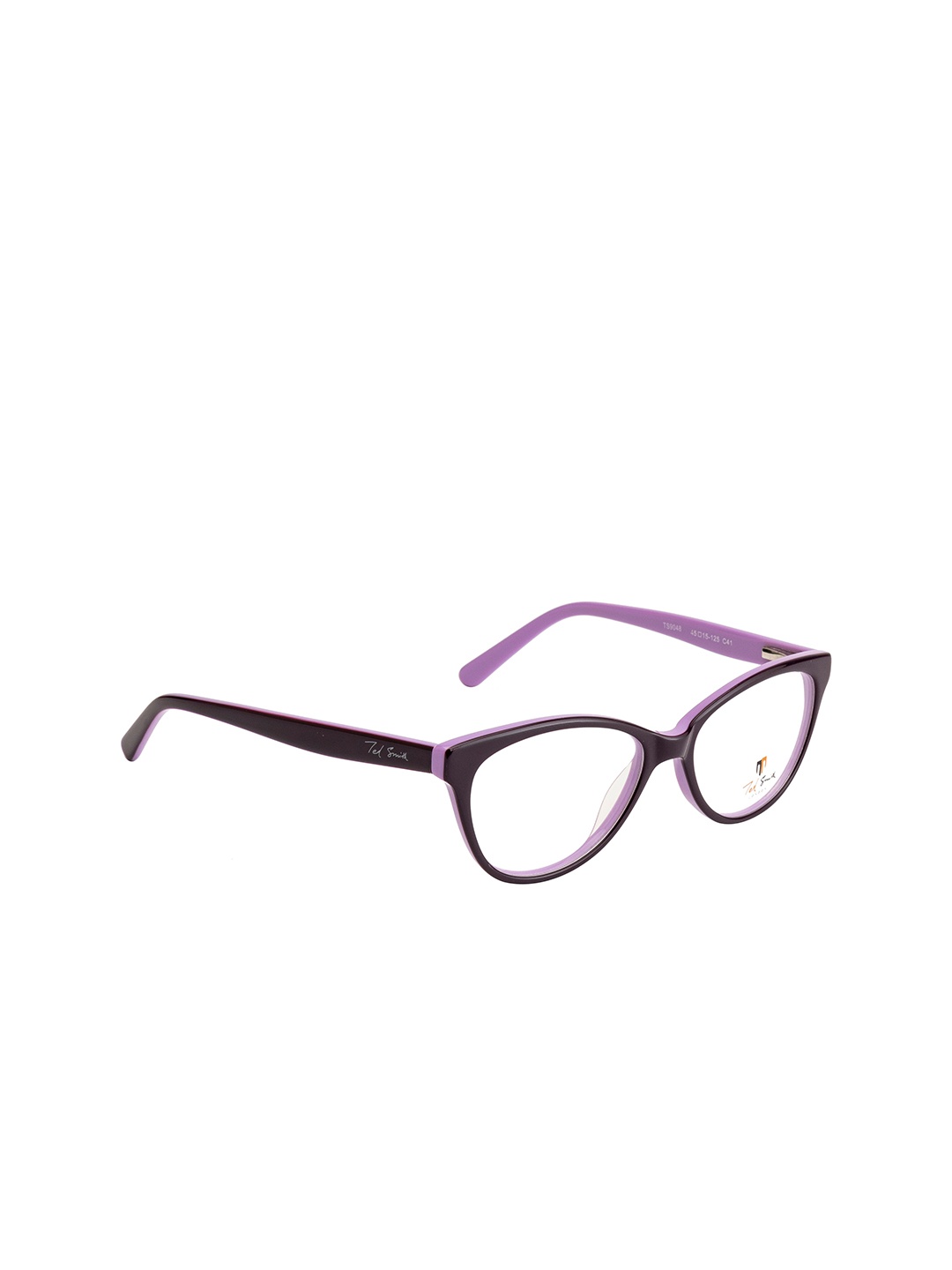 

Ted Smith Women Purple Full Rim Cateye Frames TSD-9048_C41