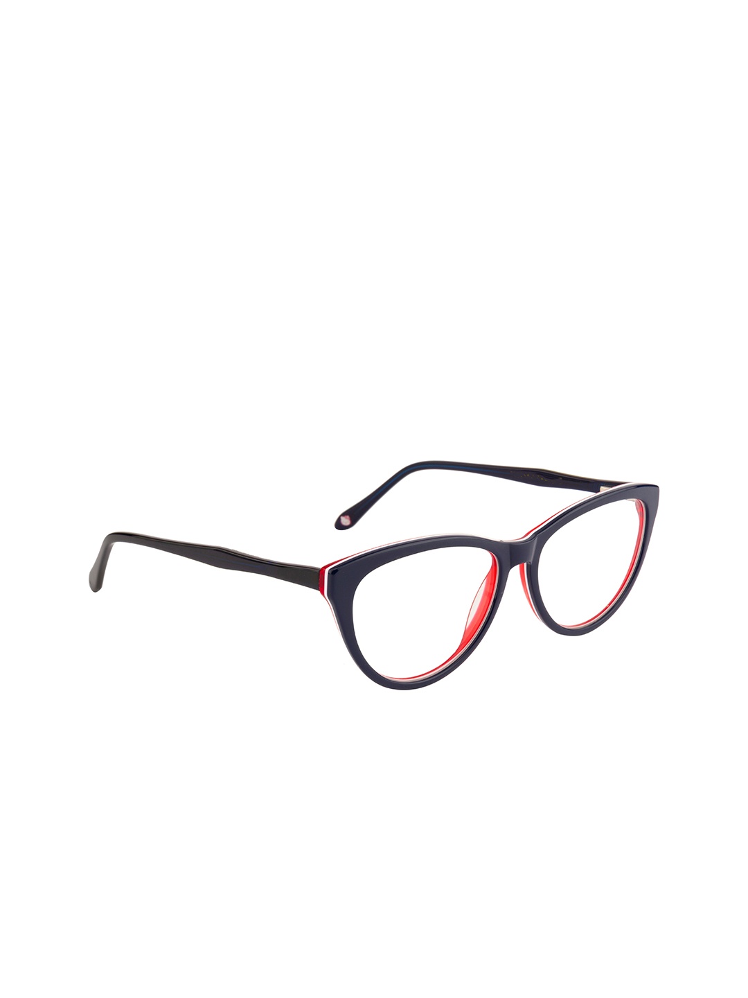 

Ted Smith Women Blue & Red Colourblocked Full Rim Cateye Frames Eyeglasses