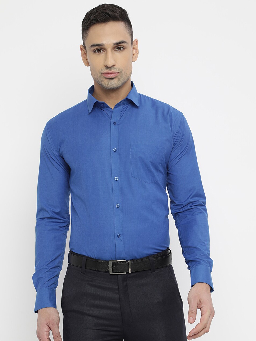 

V2 Value & Variety Men Blue Formal Shirt