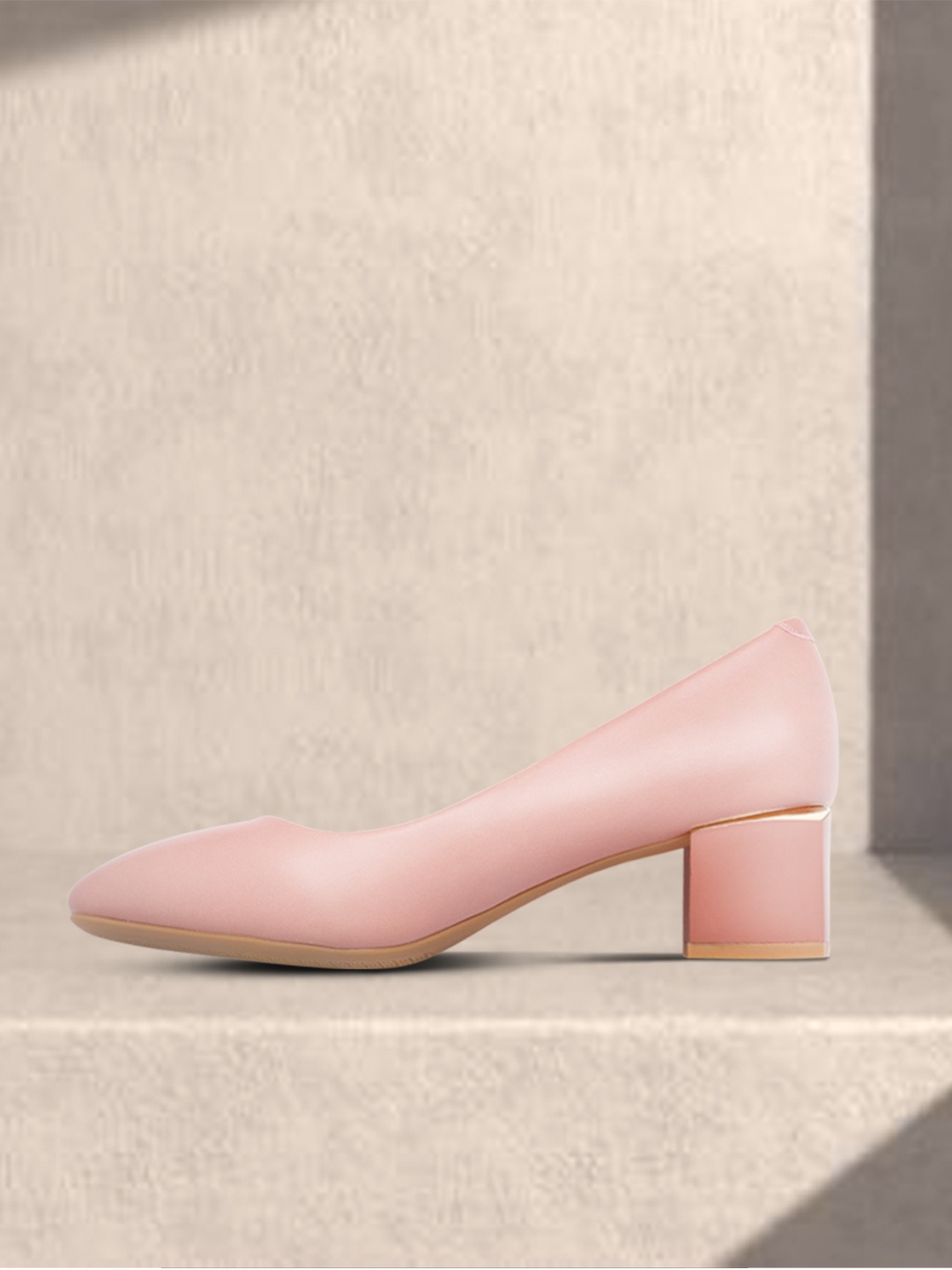 

Allen Solly Women Dusty Pink Solid Pumps