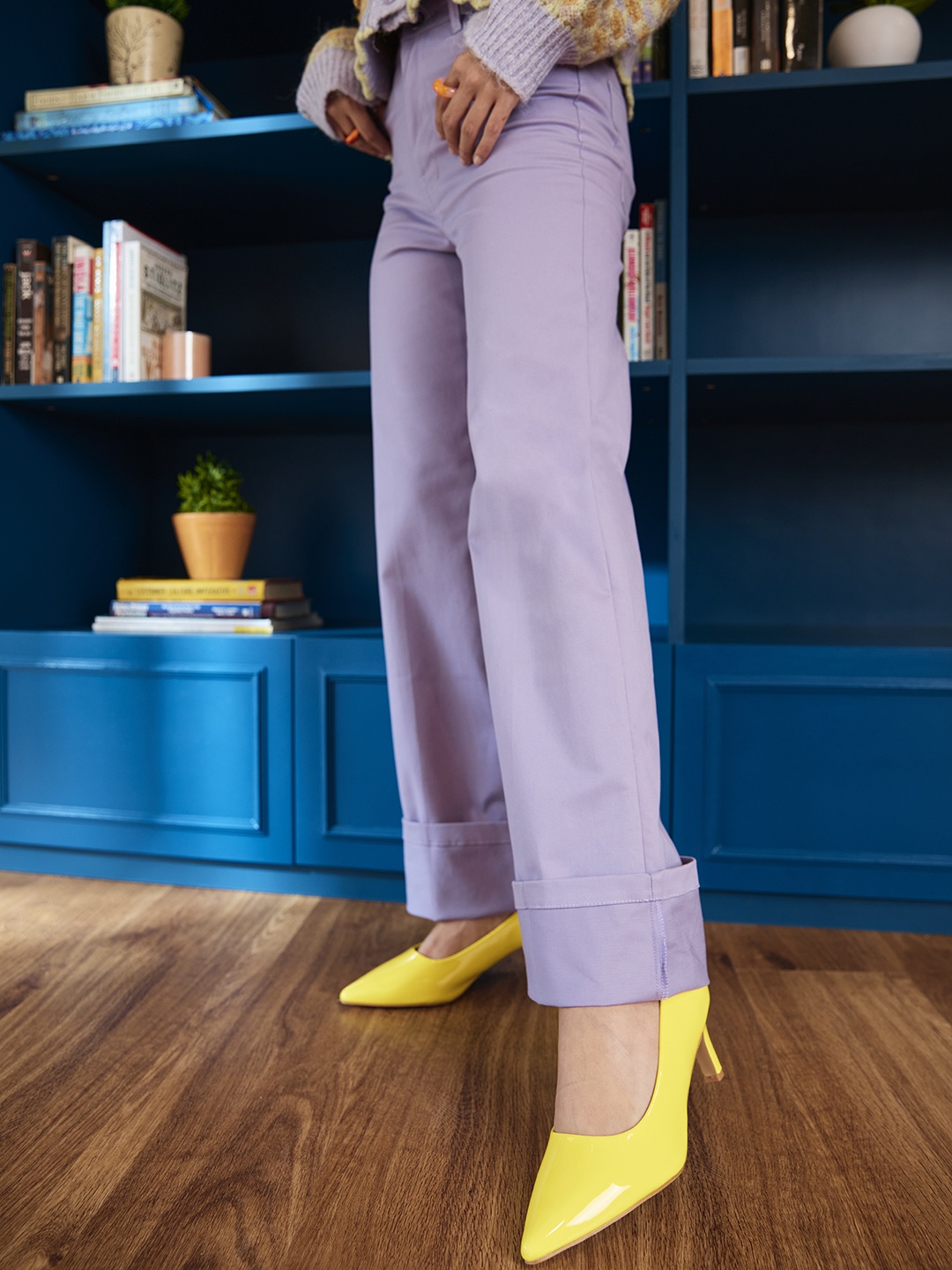 

Allen Solly Women Yellow Solid Pumps