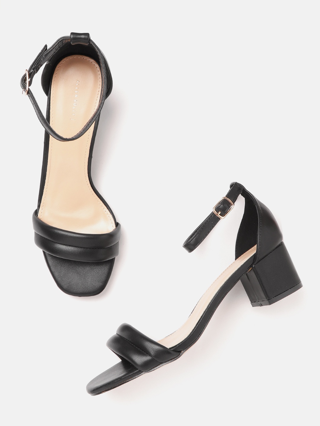 

Allen Solly Women Black Block Heels