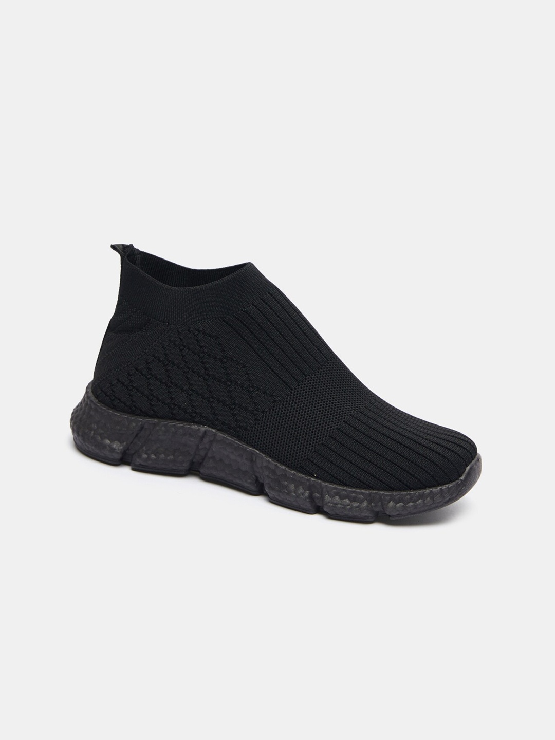 

shoexpress Woman Black Slip-On Sneakers