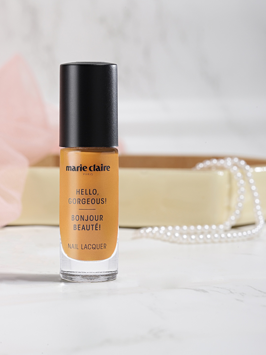 

Marie Claire Hello Gorgeous Nail Lacquer - Pumpkin Spice, Beige