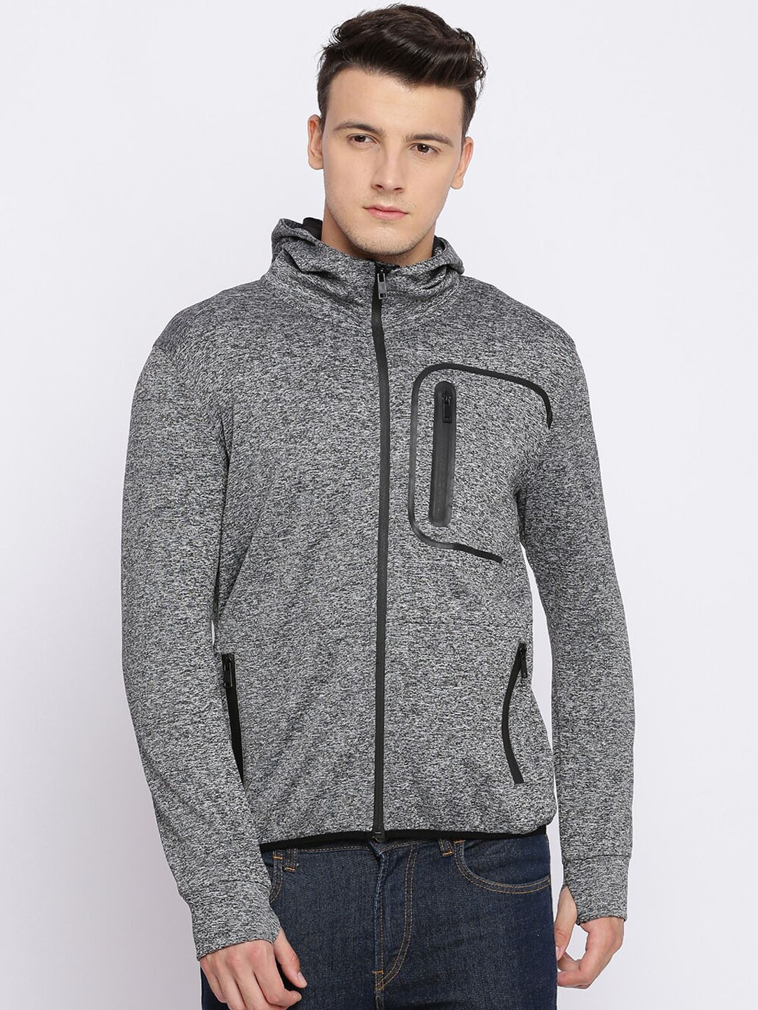 

Basics Men Grey Tailored Jacket