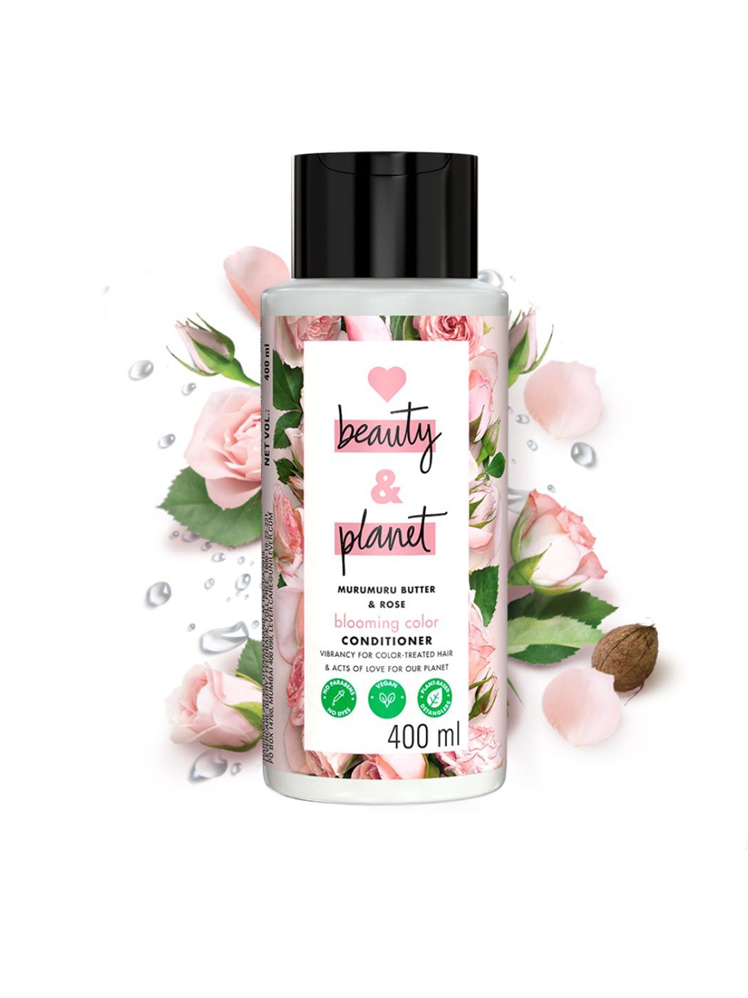 

Love Beauty & Planet Color Care Murumuru Butter & Rose Hair Conditioner - 400 ml, Pink