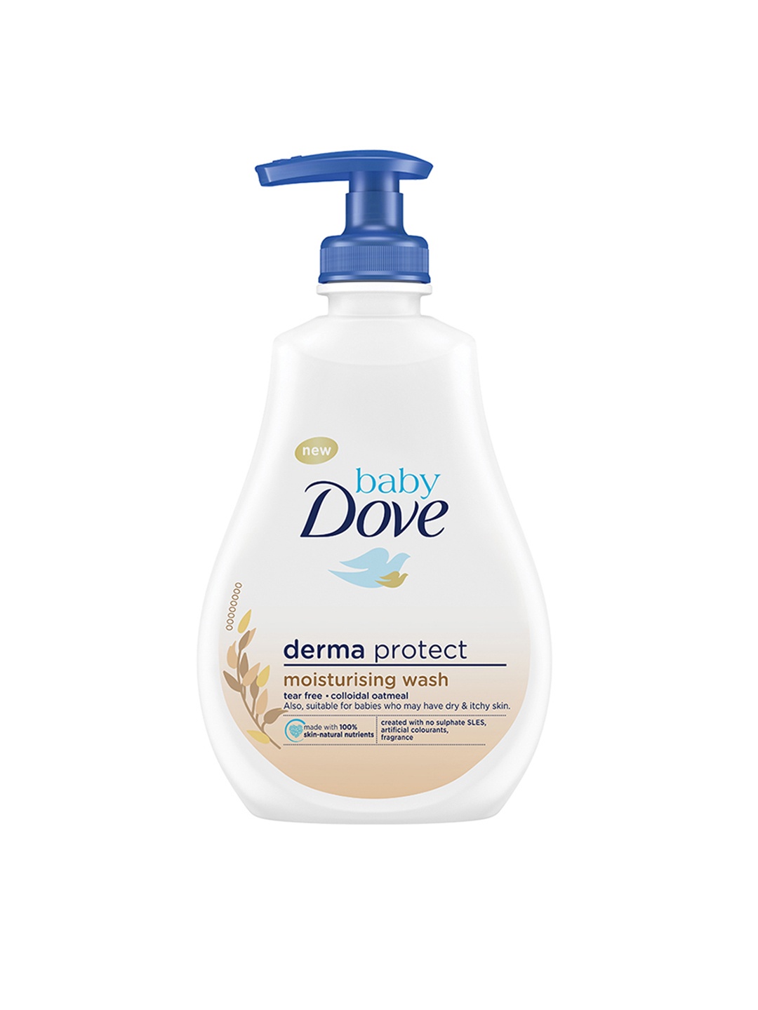 

Baby Dove Derma Protect Moisturising Body Wash 400 ml, White